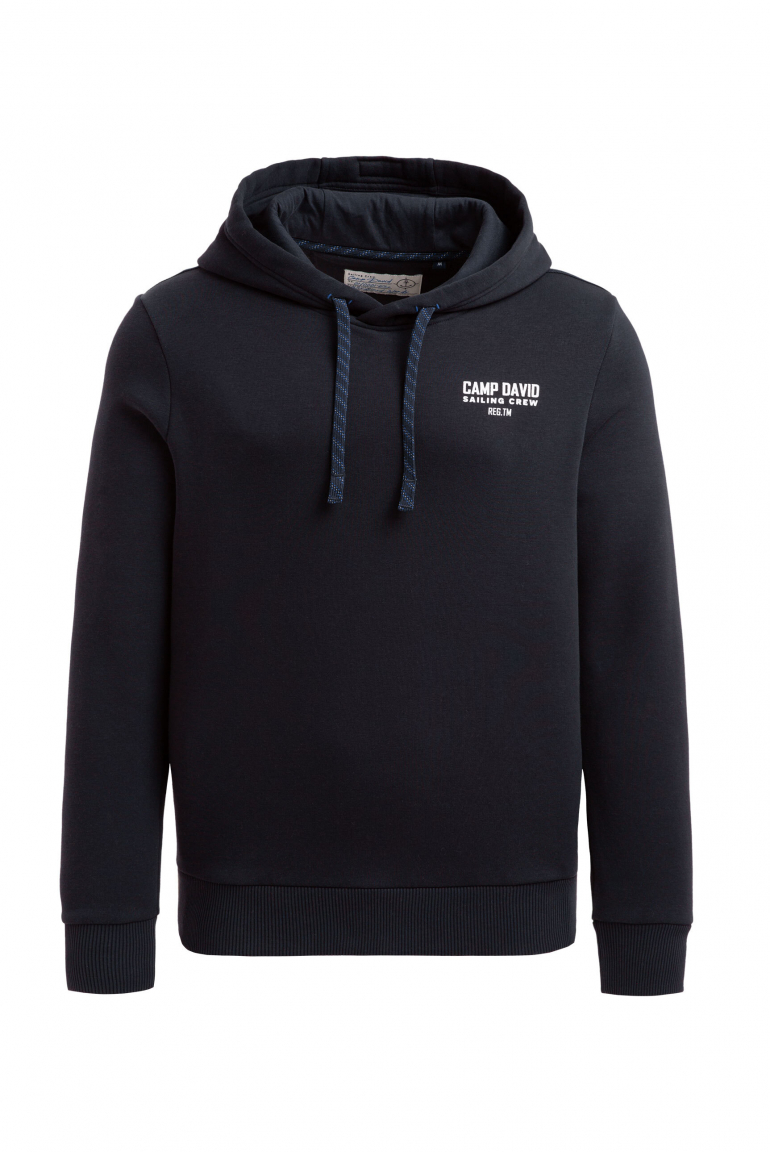 Hoodie mit Rücken-Artwork blue navy