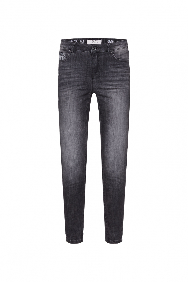 Jeans MI:RA Slim Fit black vintage