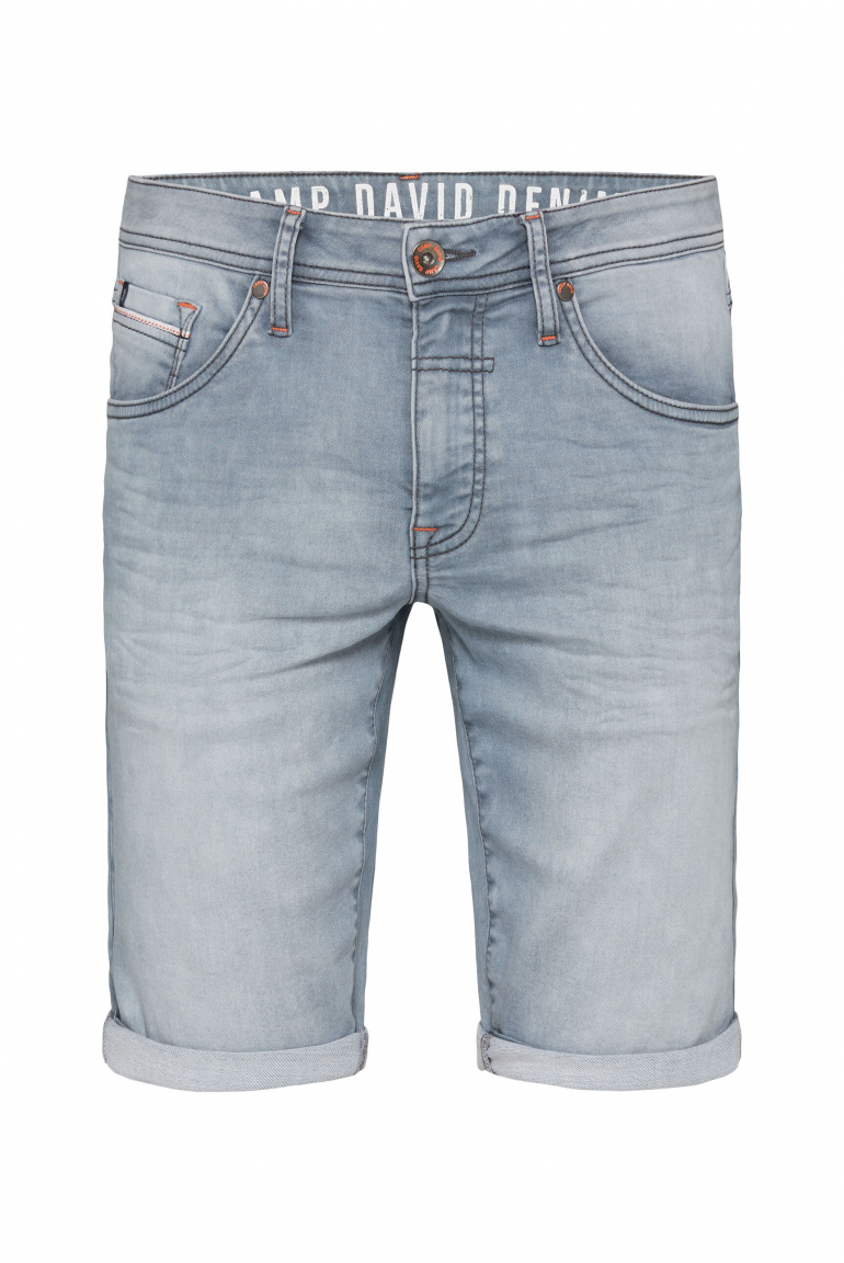 Jeans Shorts DA:VD Regular Fit grey blue jogg