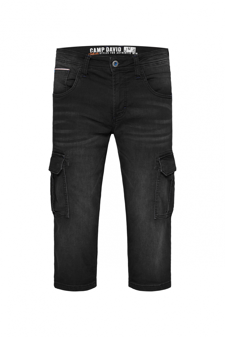 Jeans Shorts HA:DY Regular Fit blue black random jogg
