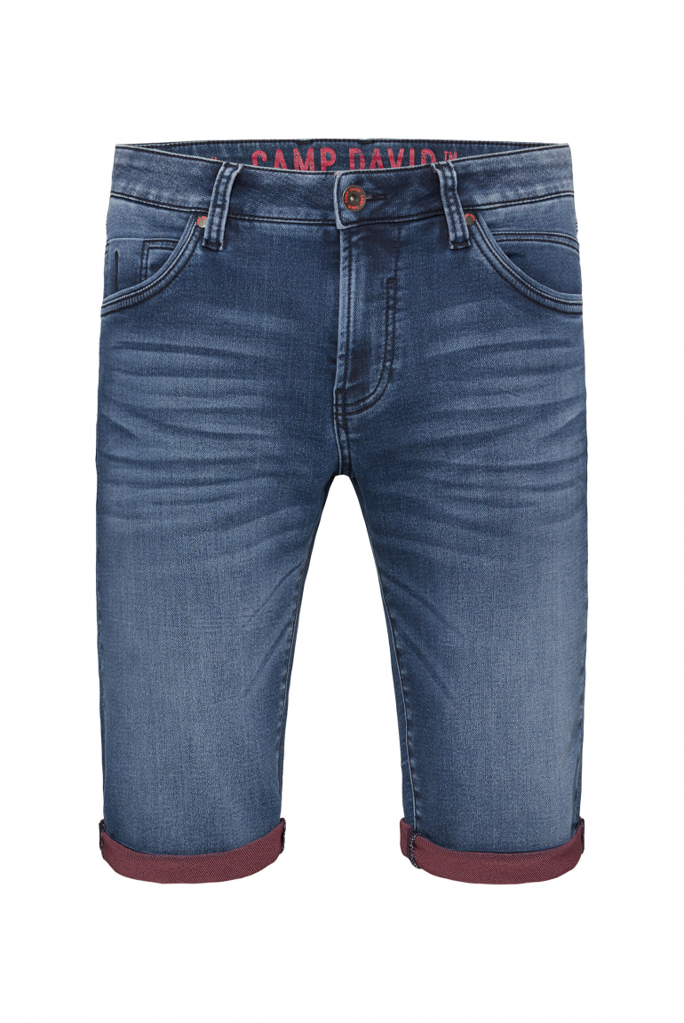 Jeans Shorts RO:BI Slim Fit dark blue vintage jogg