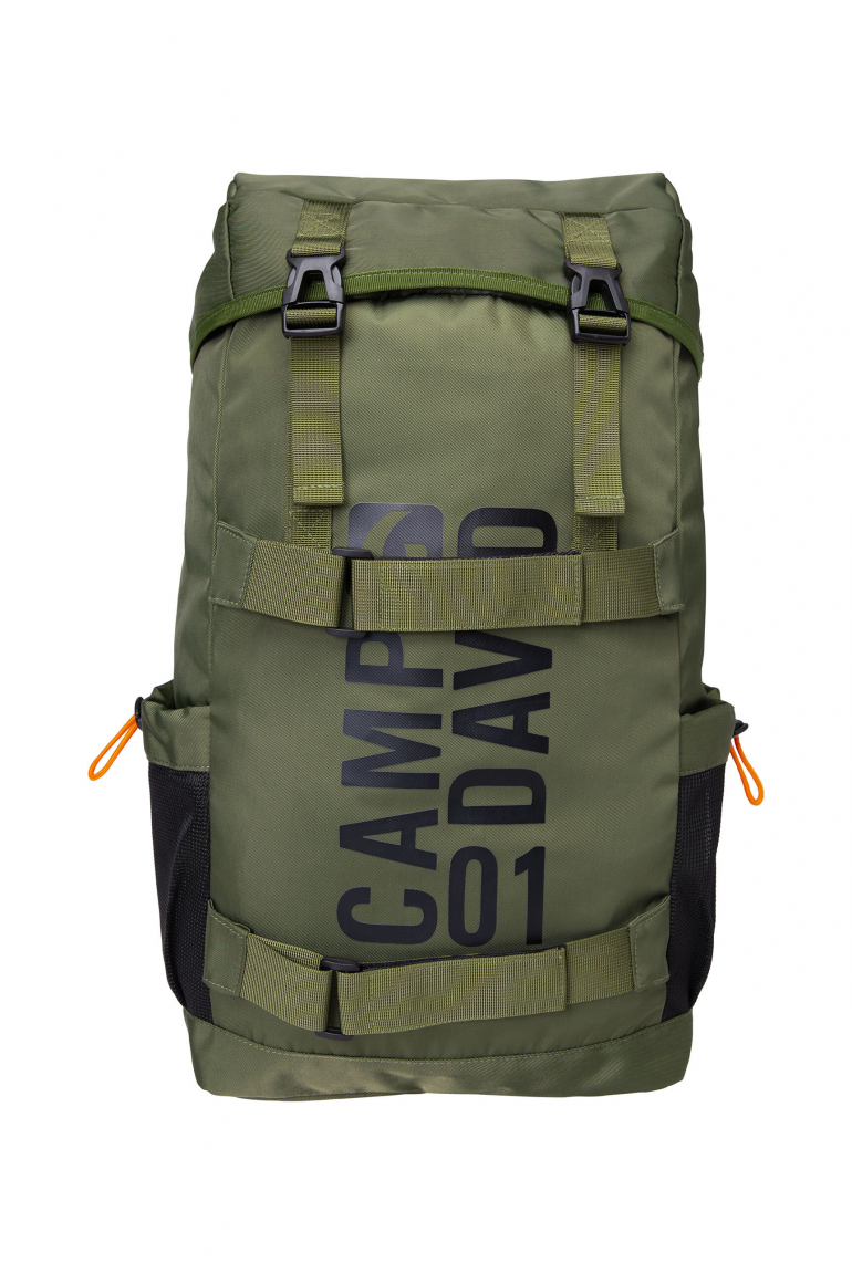 Rucksack mit Logo Design khaki
