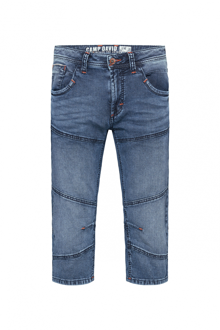 Skater Jeans HE:RY Regular Fit dark blue structure jogg