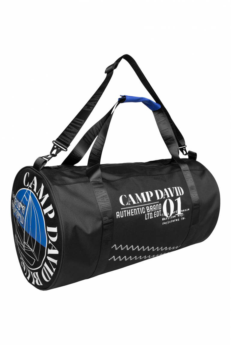 Sporttasche im Segel-Design black