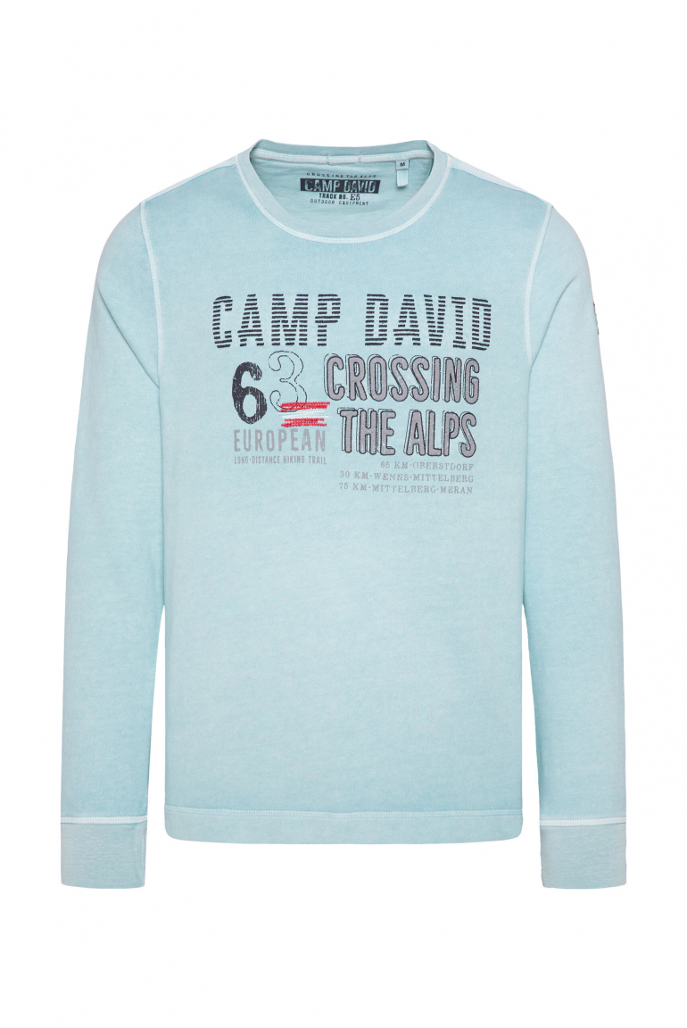 Sweatshirt mit Logo Artwork fresh breeze
