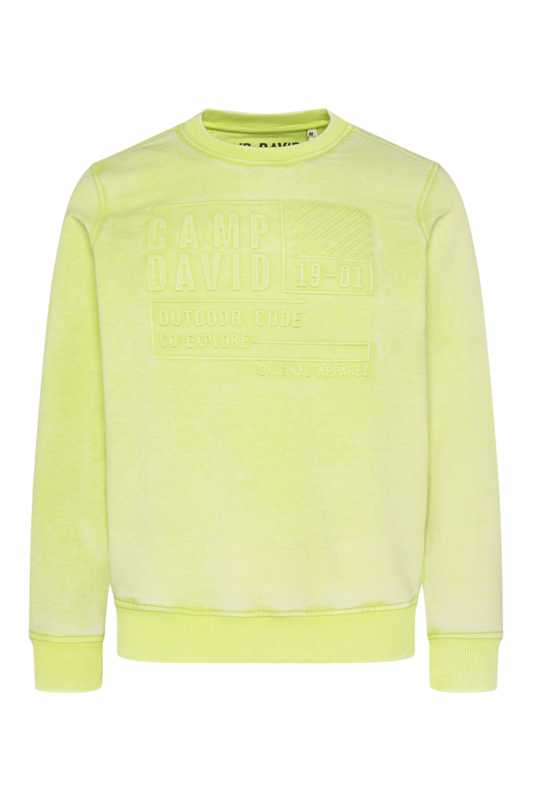 Sweatshirt mit Prägedruck poison ivy