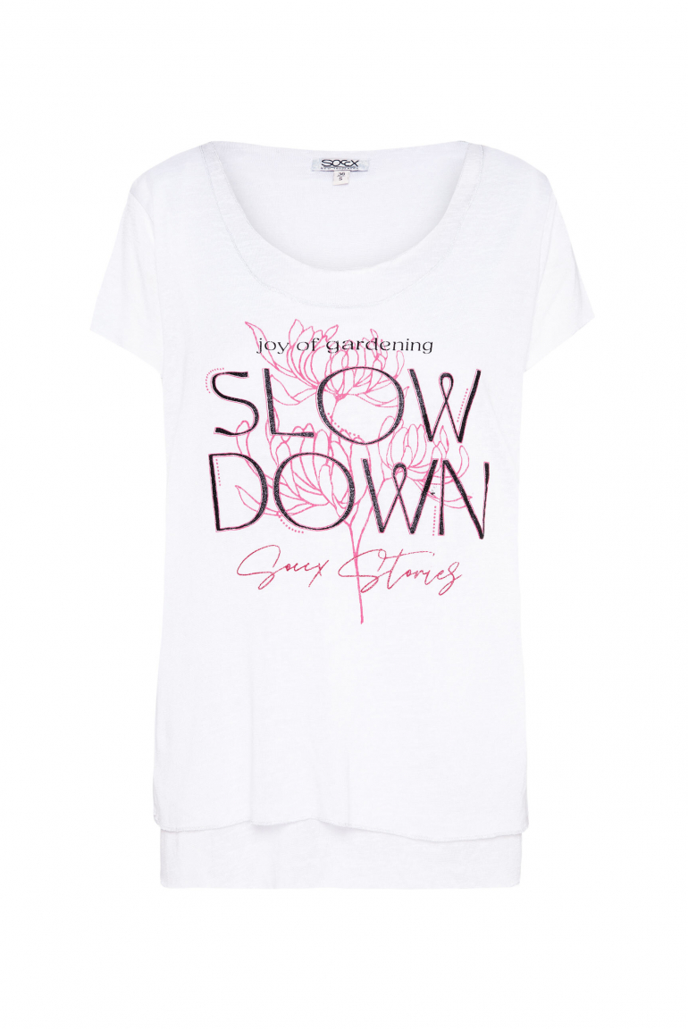 T-Shirt im Layering Look, 2-teilig opticwhite