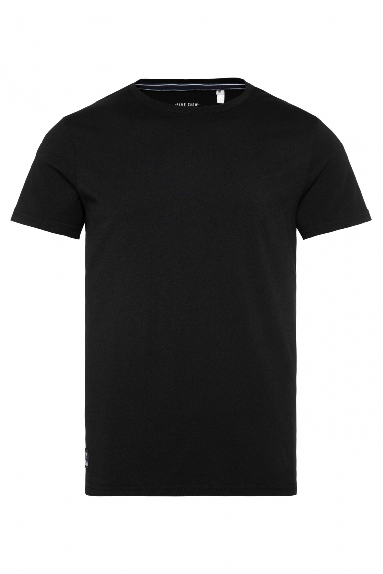 T-Shirt mit Rundhalsausschnitt black