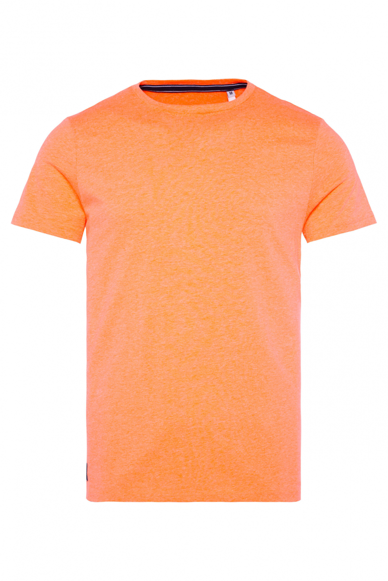 T-Shirt mit Rundhalsausschnitt speed orange