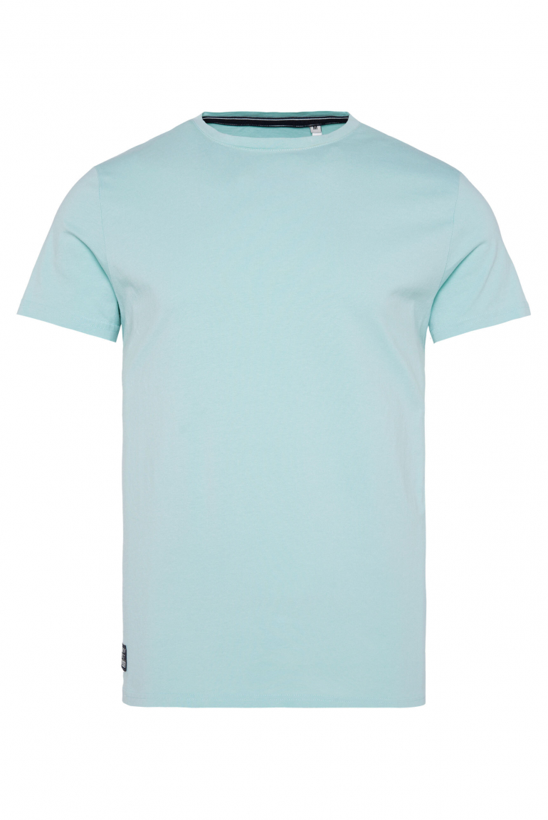 T-Shirt mit Rundhalsausschnitt sea mint