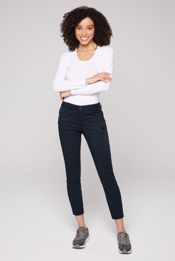 Jeans MI:RA mit Zipper-Details