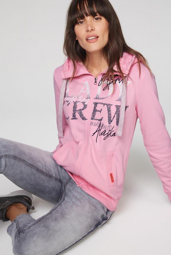 CAMP DAVID & SOCCX | Sweatjacke mit Kapuze und Glitter CAMP DAVID & SOCCX | Sweatjacke mit Kapuze und Glitter