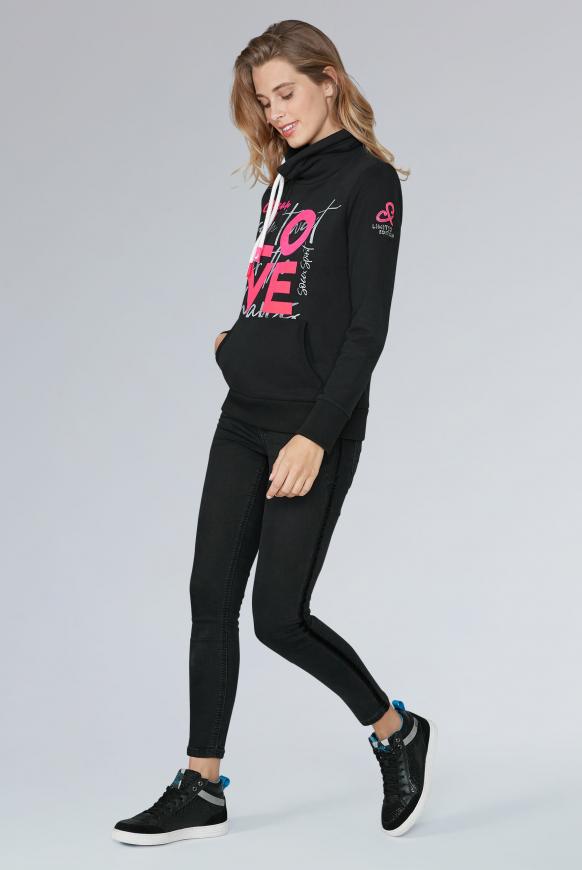 CAMP DAVID & SOCCX | Sweatshirt mit hohem Kragen und CAMP DAVID & SOCCX | Sweatshirt mit hohem Kragen und