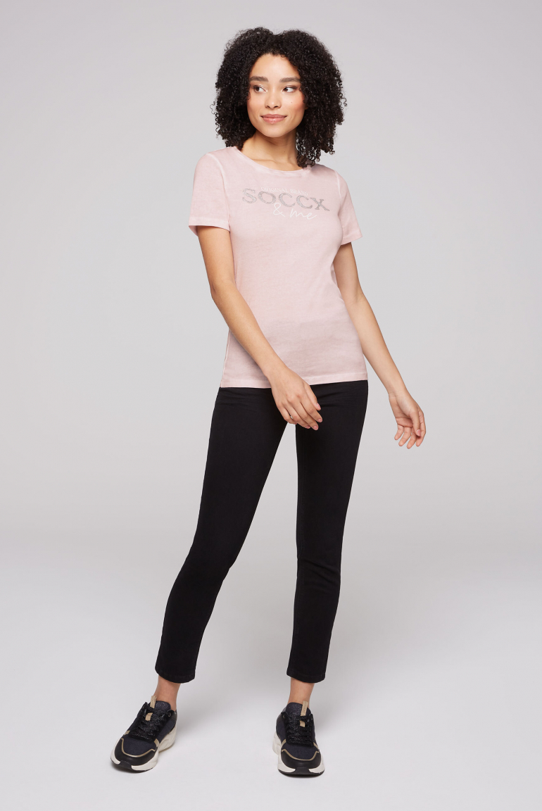 Basic Logo T-Shirt Oil Dyed
