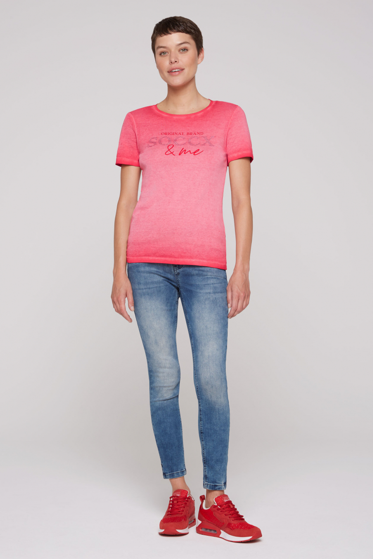 Basic Logo T-Shirt Oil Dyed