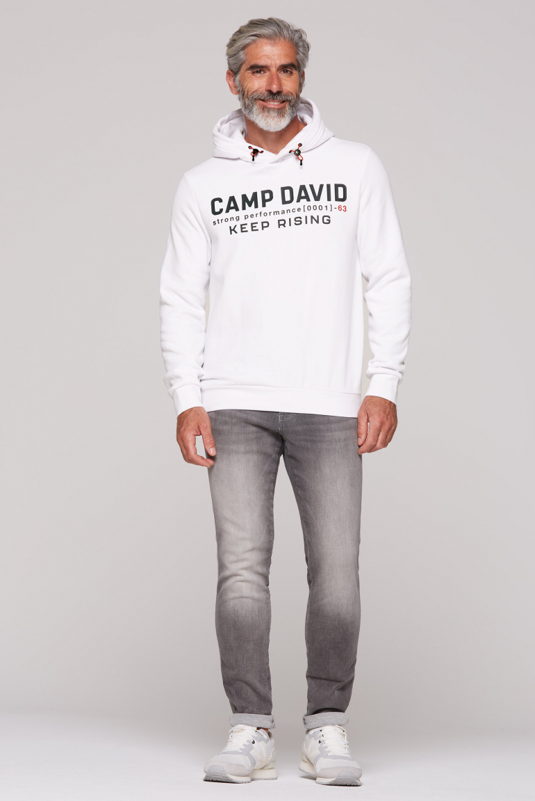 Hoodie mit Rubber Artwork