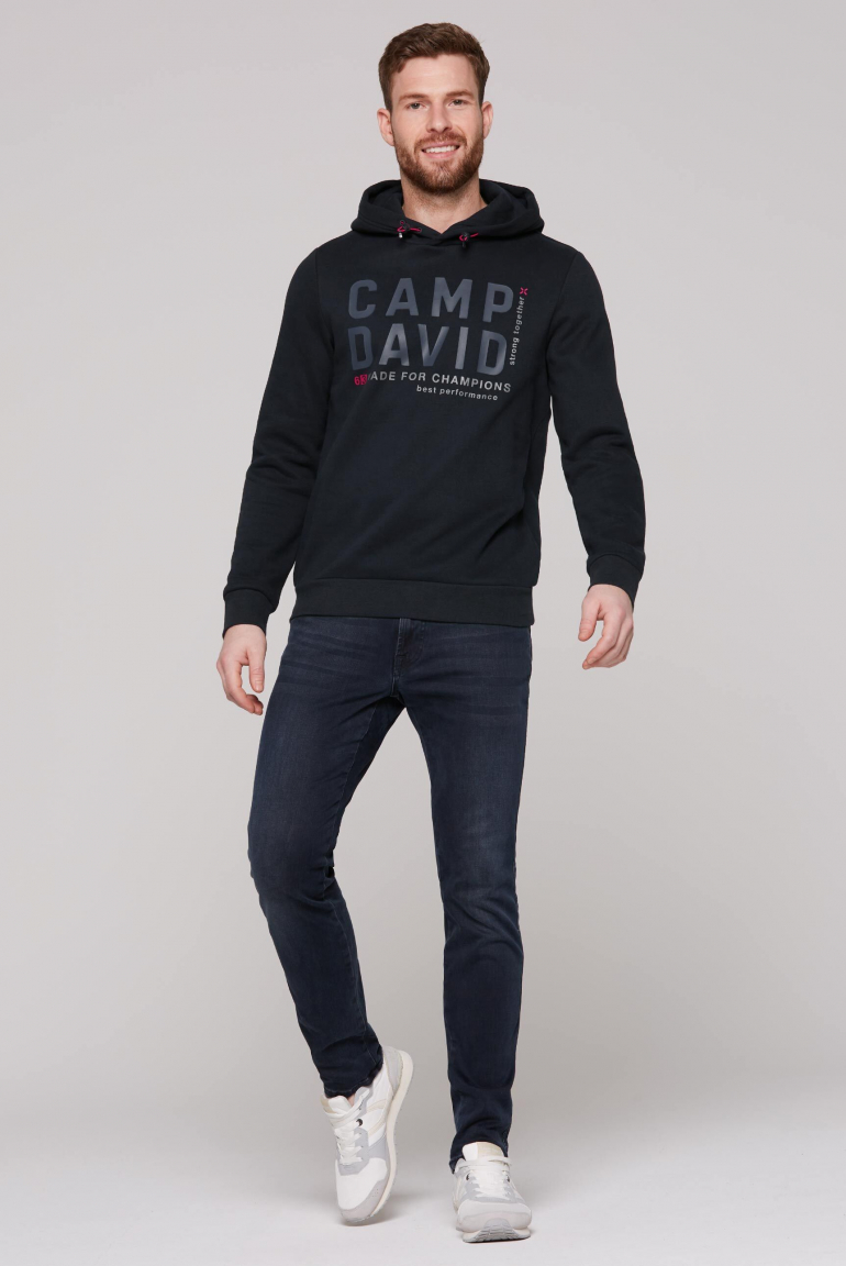 Hoodie mit Rubber Artwork