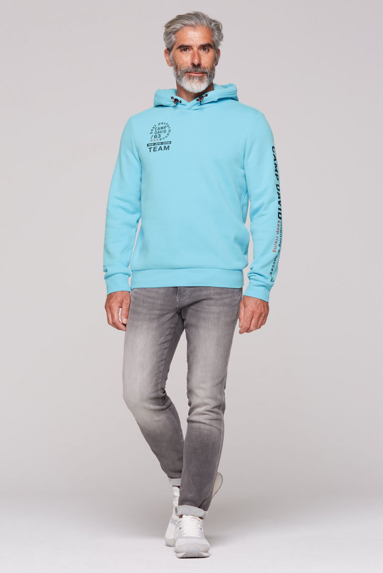 Hoodie mit Rubber Artworks