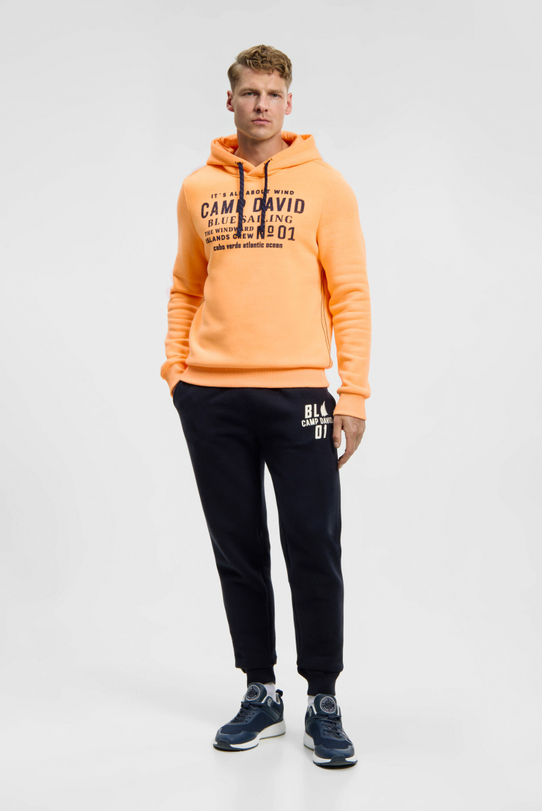 Hoodie mit Wording Print