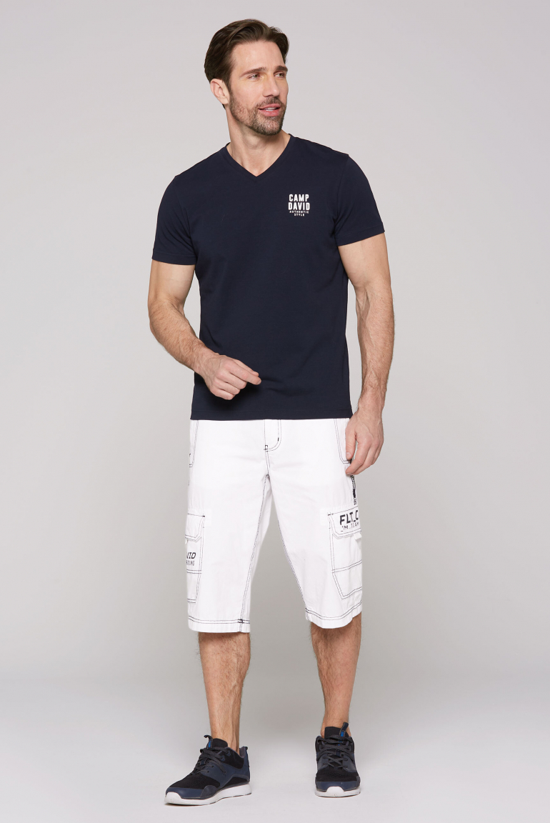 Skater Shorts aus Baumwoll-Ripstop