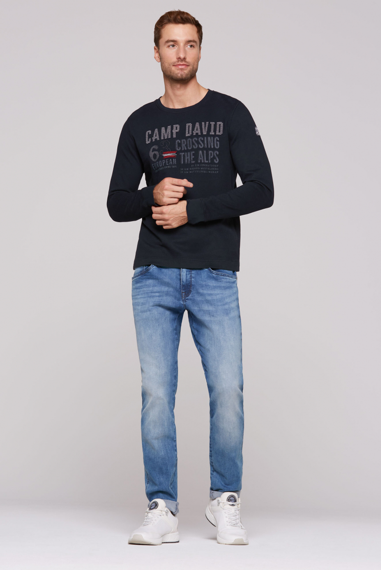 Sweatshirt mit Logo Artwork