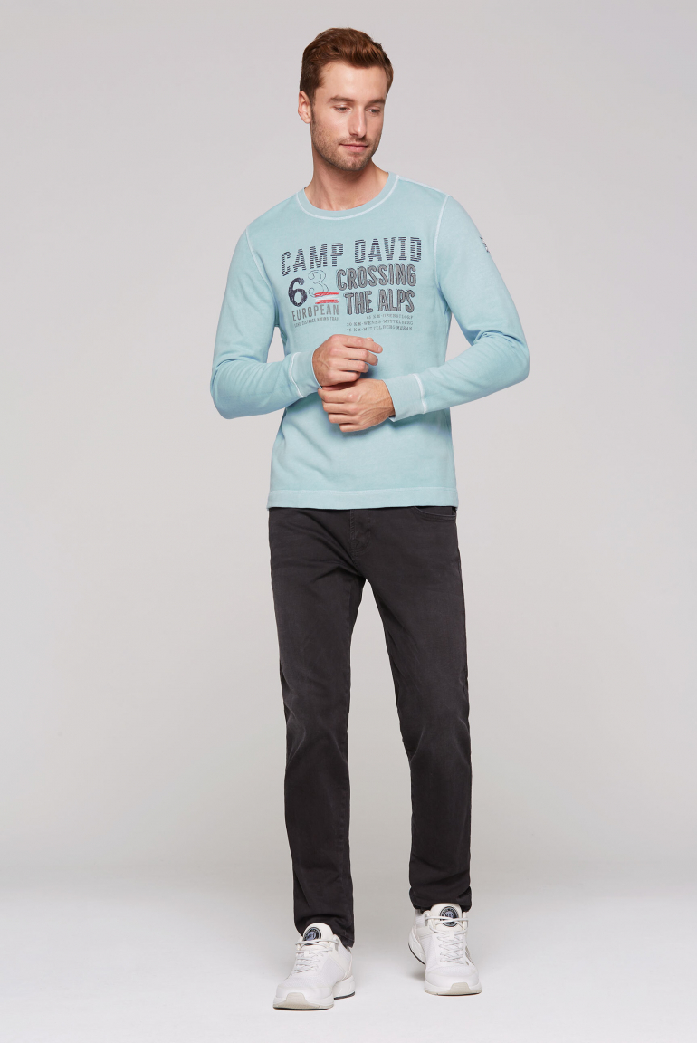 Sweatshirt mit Logo Artwork