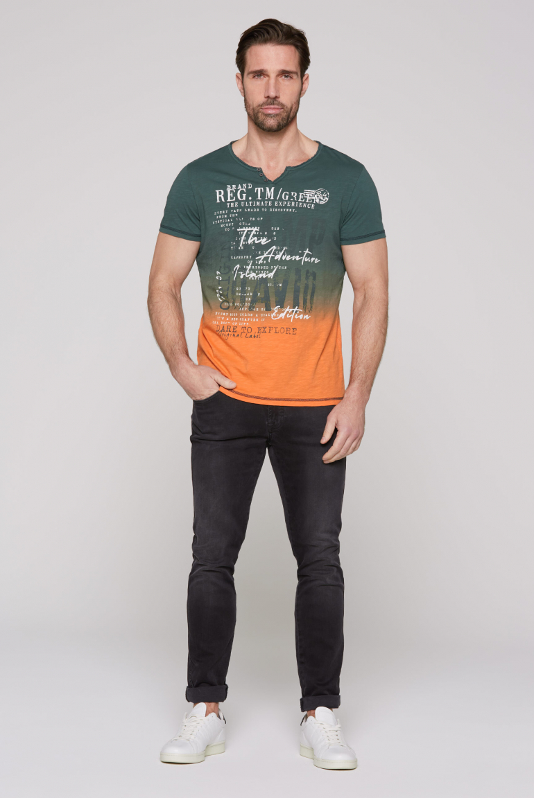 T-Shirt Dip Dye im Vintage Look
