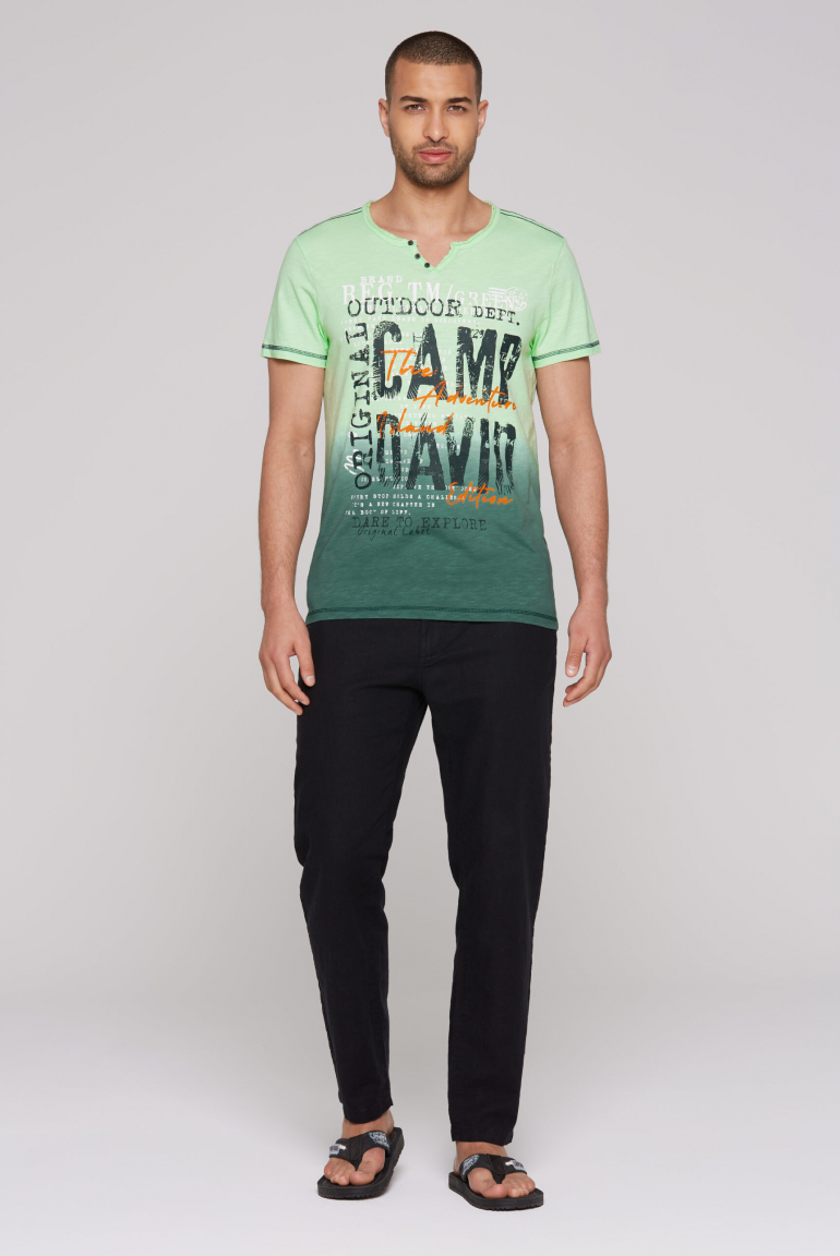 T-Shirt Dip Dye im Vintage Look