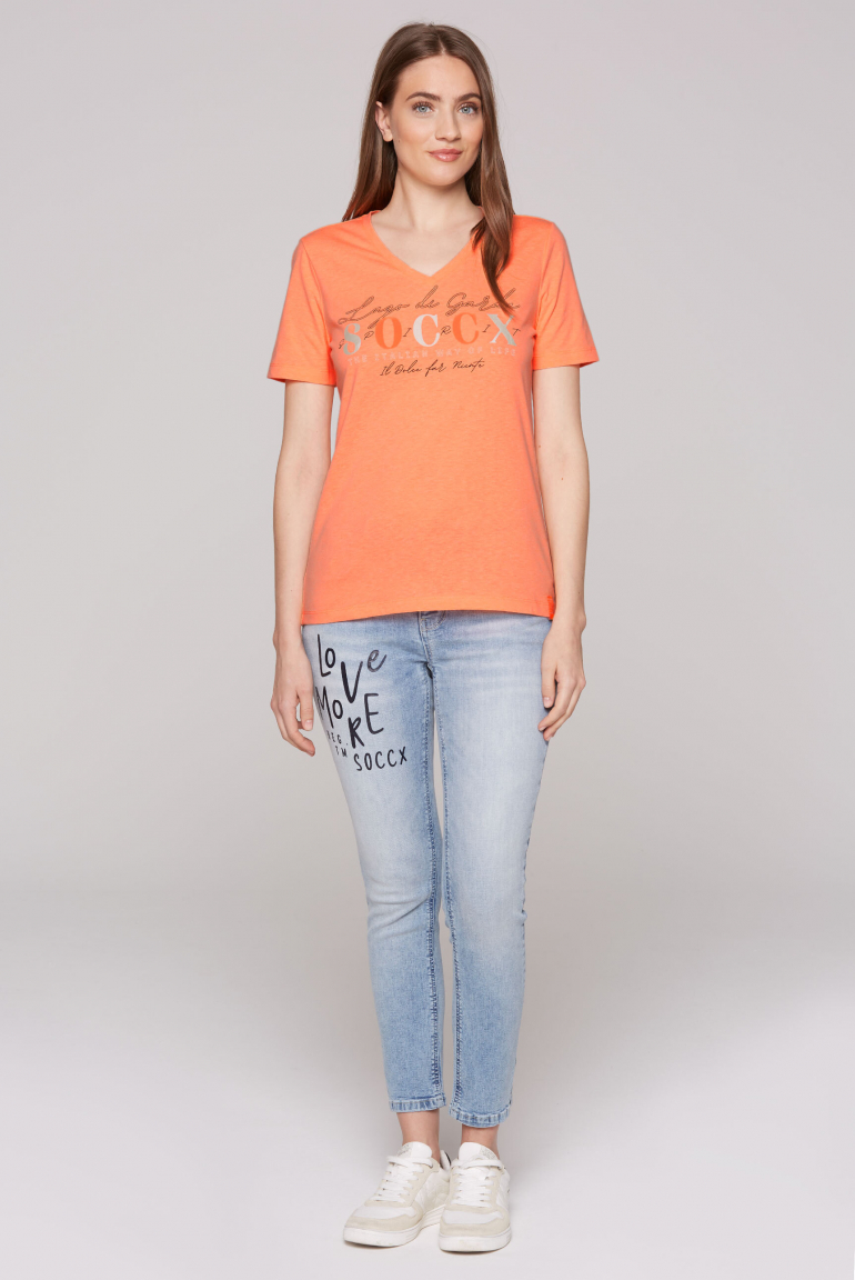 T-Shirt mit Logo Artwork