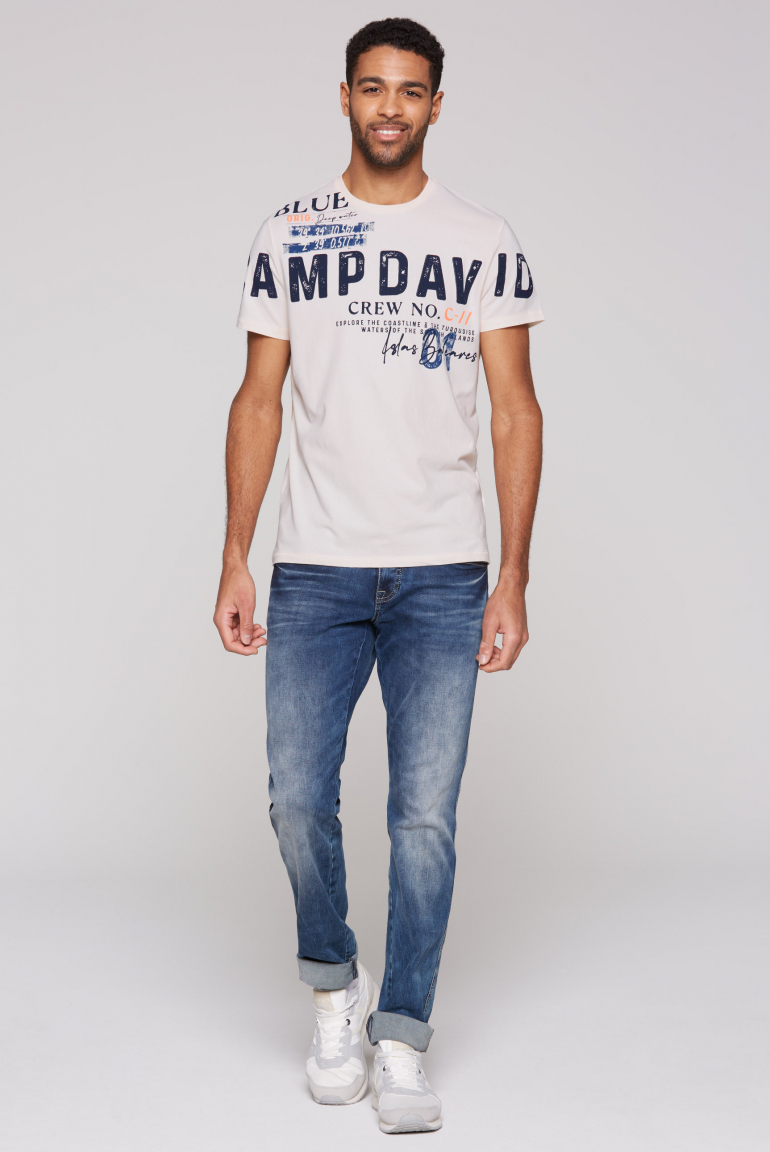 T-Shirt mit Logo-Design