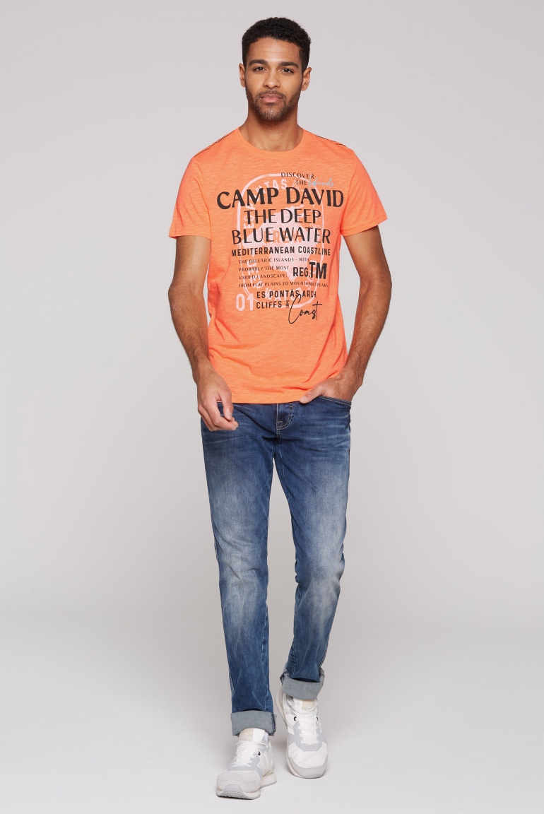 T-Shirt mit Print-Artworks