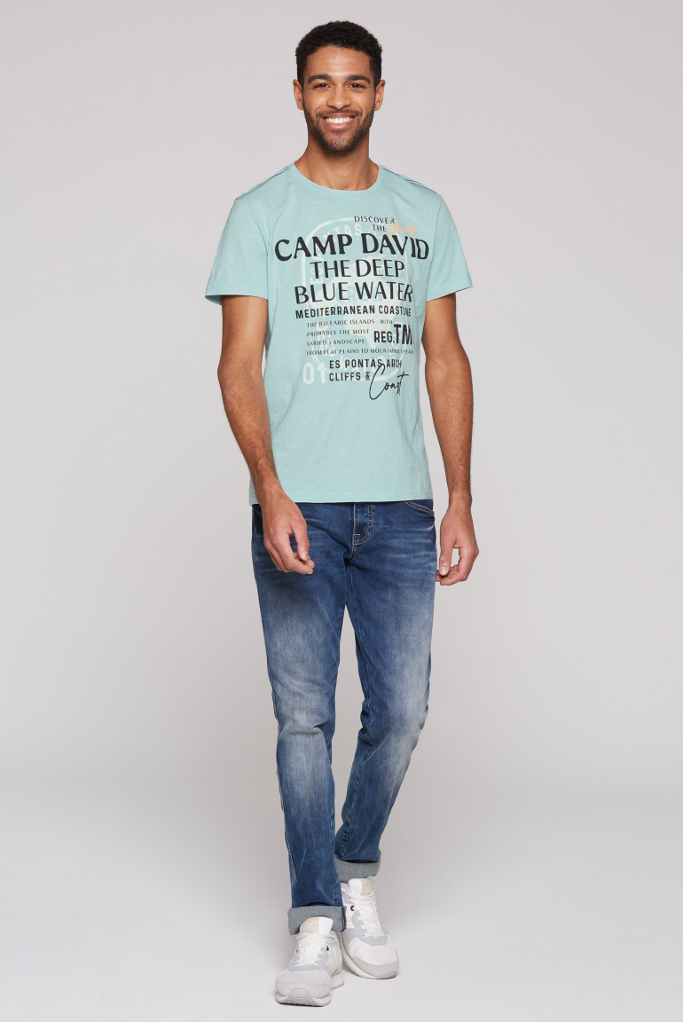 T-Shirt mit Print-Artworks
