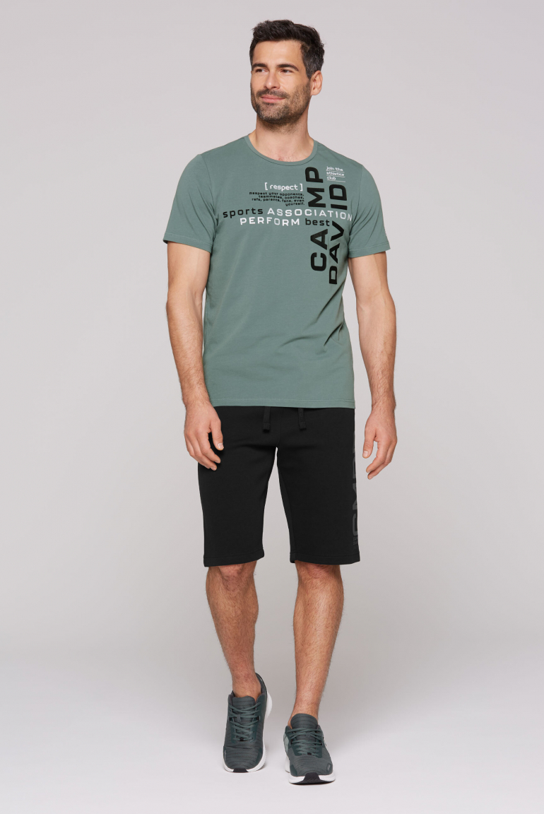 T-Shirt mit Rubber Print