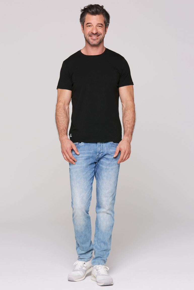 T-Shirt mit Rundhalsausschnitt
