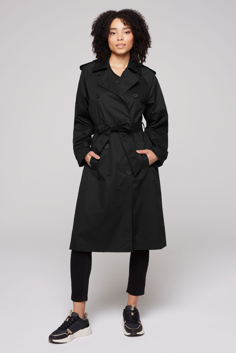 Trenchcoat mit Bindegürtel