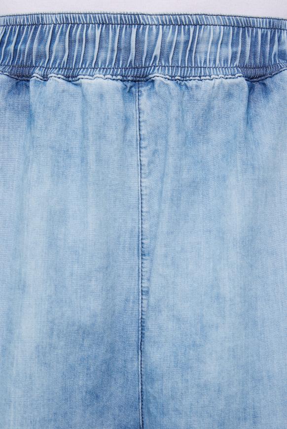 Jeans Shorts mit Wascheffekten