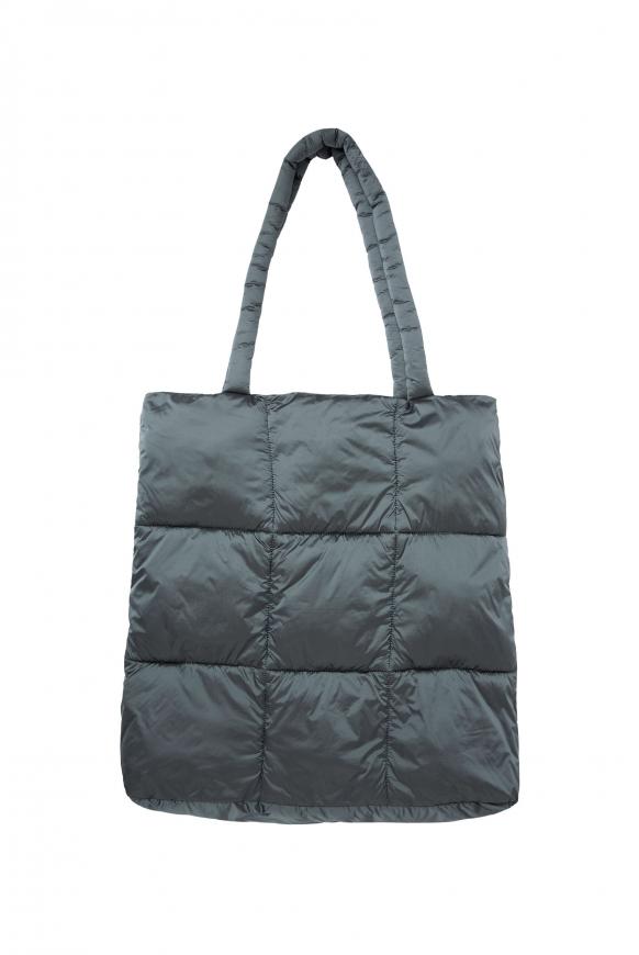Puffer Shopping Bag mit Glitter Logo