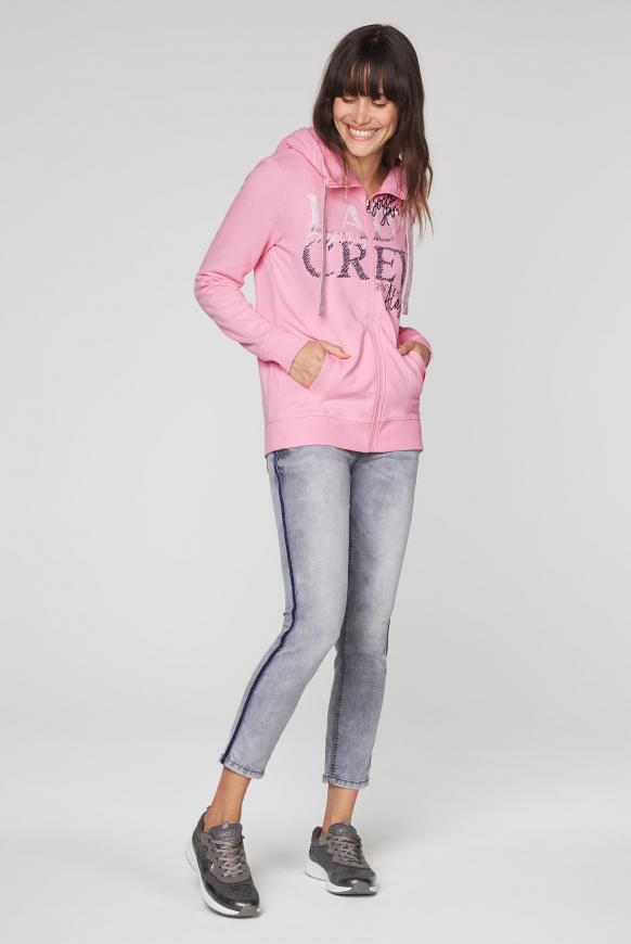 CAMP DAVID & SOCCX | Sweatjacke mit Kapuze und Glitter CAMP DAVID & SOCCX | Sweatjacke mit Kapuze und Glitter