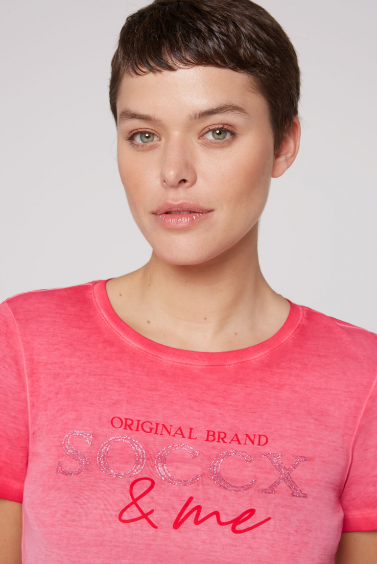 Basic Logo T-Shirt Oil Dyed
