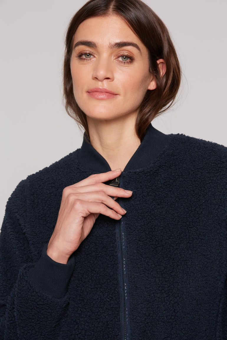 Blouson im Sherpa-Look