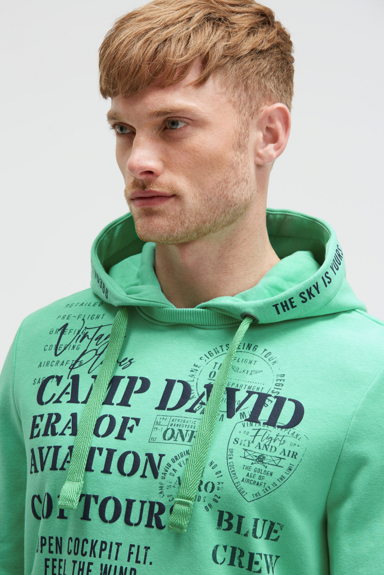 Hoodie mit Puffprint