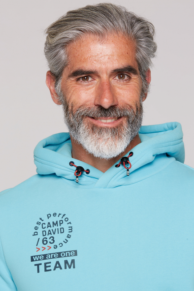 Hoodie mit Rubber Artworks