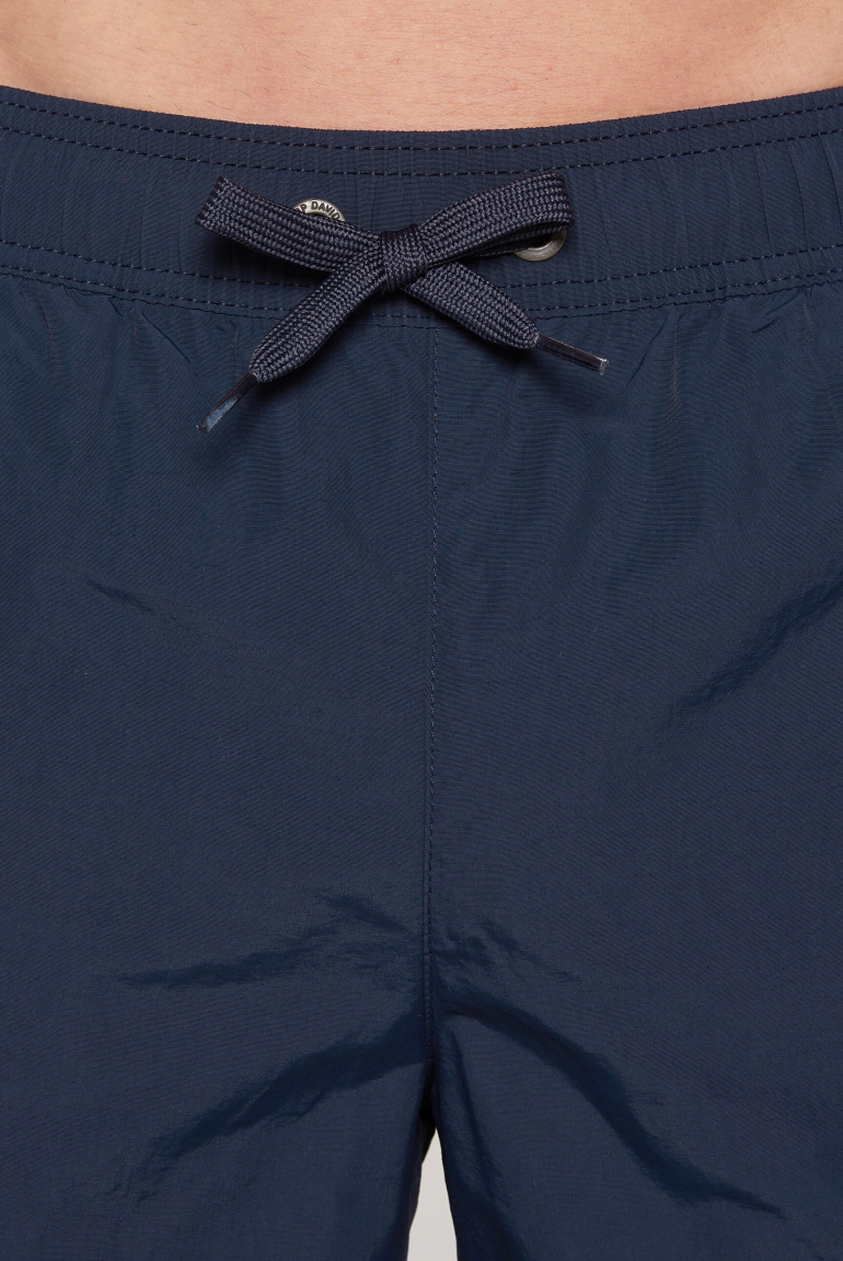Lange Badeshorts mit Logo Design