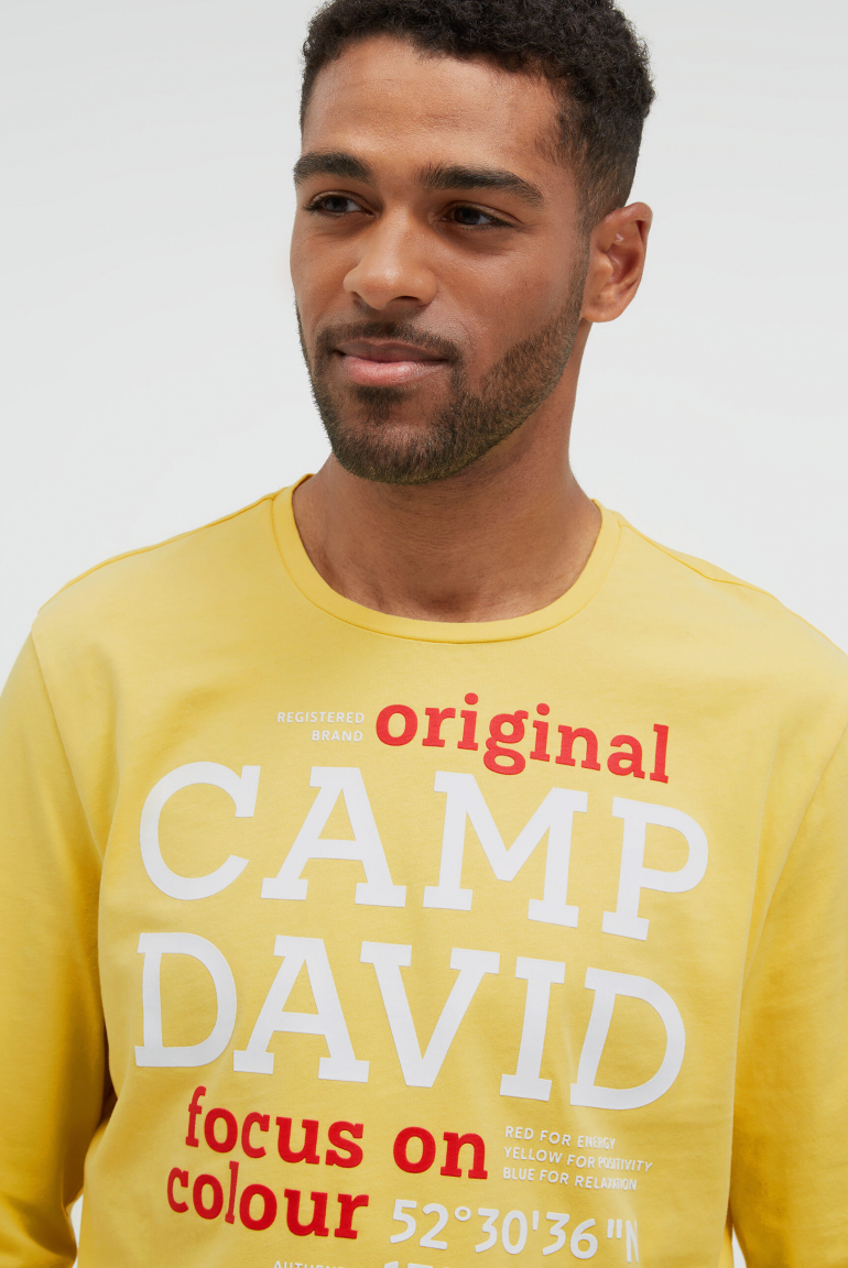 Longsleeve mit Rubber Artwork