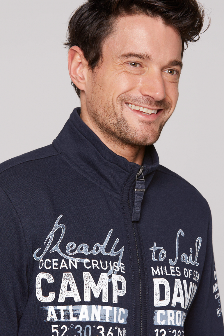 Sweatjacke mit Logo Artworks