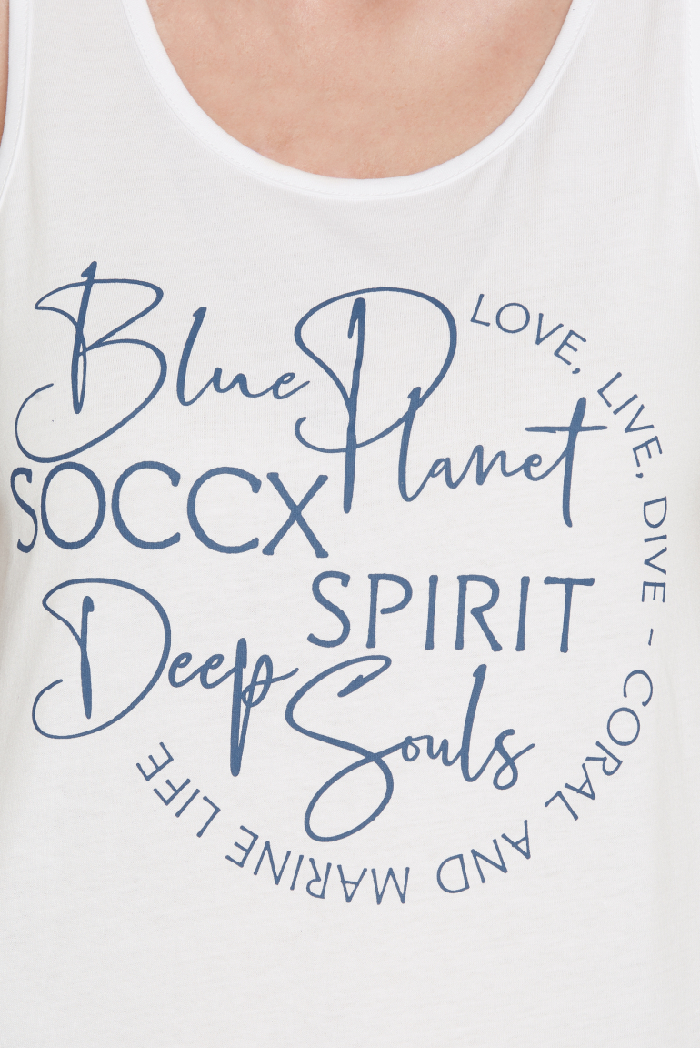 Top mit Label Print