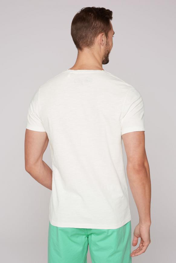 Basic T-Shirt mit V-Ausschnitt