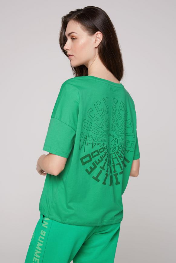 Oversized T-Shirt mit Rücken-Print