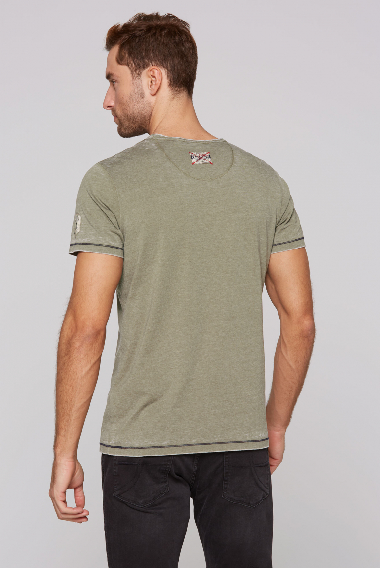Ausbrenner-Shirt mit Photoprint