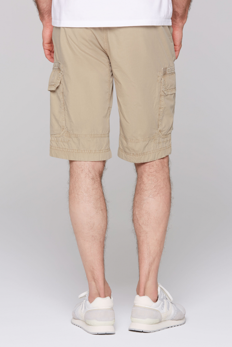 Cargo Shorts mit Logo-Tapes